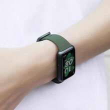 Tương thích với dây đeo thay thế Band 10, 9, 8, chống nước, bằng silicon, kiểu dáng thể thao, mềm mại, làm từ TPU, thoáng khí, bền, thoải mái, nhẹ, có thể điều chỉnh và dễ dàng lắp đặt. - Nhiều màu - Xem 3