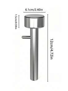 1个肉丸制作器，包含不粘不锈钢肉丸和沙拉三明治制作工具、不锈钢沙拉三明治制作勺模、家用小型肉丸压模，易于使用和清洗。 - 彩色 - 查看 7