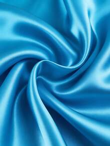 1 tấm vải satin mềm mại, thích hợp để trang trí đám cưới, may váy cưới, may vá, làm phụ kiện, đồ thủ công DIY. - xanh nhạt - Xem 1