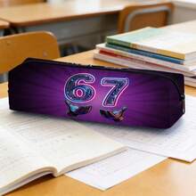 SEVEN 67 动漫笔袋 | 大容量拉链笔袋 | 文具用品 - A - 查看 5