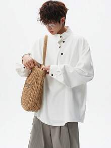 Men Shirts - White - View 4