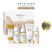 [SKIN104 Official Shop] Madagascar Centella Travel Kit - Moisturizing Gentle Skincare Kit For Deep Cleansing, Foam, Soothing Cream - Làm dịu và thư giãn - Xem 1