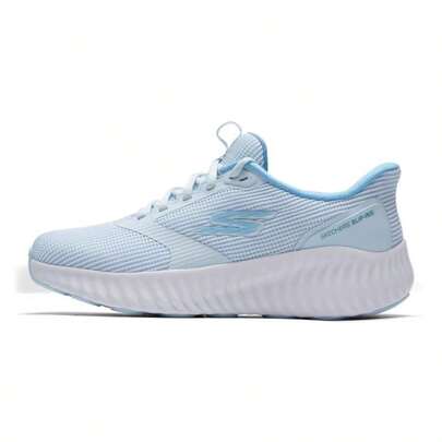 Skechers أحذية الجري اليومية للنساء للربيع 2026 ، مريحة وماصة للصدمات ، أحذية الجري بنظام ربط للنساء GO RUN NOW 129370-LTBL