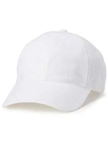1pc Soft Top Washed Baseball Cap, Unisex Plain Cotton Breathable Sun Hat - A - View 5