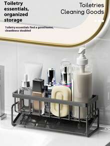 Giá để đồ nhà bếp, giá đựng đồ dùng nhà bếp để đựng nước rửa chén, miếng bọt biển, khăn lau, miếng cọ rửa bằng thép. - 23cm*9cm*11cm - Xem 7