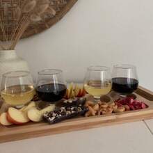 品鉴板 - 高级天然竹制啤酒和葡萄酒品鉴套装，精酿啤酒礼品套装，威士忌品鉴板，龙舌兰酒品鉴板，独特熟食板 - 常規 - 查看 6