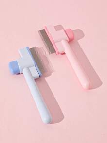 自清洁宠物刷，温和去毛工具，适用于所有毛发类型的犬猫 - 查看 6