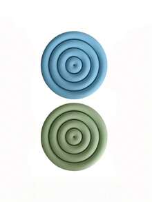 1/2 miếng đệm cách nhiệt, chịu nhiệt và chống trượt, thích hợp cho cốc, ly, bình giữ nhiệt, bàn làm việc tại nhà và văn phòng, mềm mại và bền bỉ, dễ vệ sinh, sử dụng được trong nhiều trường hợp. - Màu sắc ngẫu nhiên - Xem 11