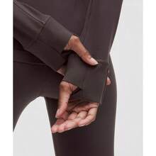 lululemon Define Cropped Jacket Nulu - Secoya - Ver 5