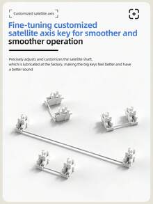 M87 三模式无线蓝牙机械键盘，有线 RGB 可定制垫圈热插拔游戏键盘 - 查看 12