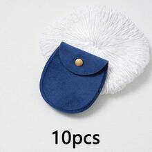 1个/10个/50个装 天鹅绒礼品袋，珠宝包装袋，珠宝礼品袋，婚礼生日糖果袋，耳环手链项链收纳袋，派对节日礼品包装袋 - Bag - 查看 11