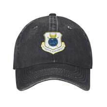 1pc 440th Airlift Wing Printing UNISEX Baseball Caps Outdoor Sun Caps Fashion Hat Vintage Washed Baseball Cap Retro Distressed Dad Hat Soft Adjustable Printed Streetwear Unisex Cap For Men Women - 黑色 - 查看 13