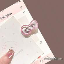 4pcs/Set Cute Butterfly Hair Clips, Side Bangs Hairpins - Multicolor - View 10