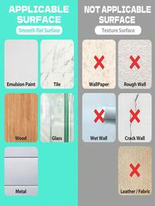 36 Peças Ganchos Fortes de Borracha para Molduras de Fotos - Adesivo Sem Danos, Adequado para Drywall, Ideal para Fotos e Decorações de Natal, Especialmente Adequado para a Temporada de Festas. Ganchos para Molduras de Fotos Sem Furos - Ganchos de Parede Removíveis de Dupla Face, Adequados para Molduras e Obras de Arte, Adesivos Resistentes à Água. - Ganchos de - Visão 5