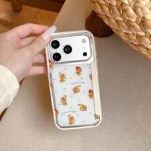 [New Product Release] Korean New Design Flip Cover Stand Transparent Cute Star Fashion Smartphone Case Compatible With IPhone 17/17pro/17promax/16/16pro/16promax/15/15pro/15promax/14/14pro/14promax/13/ Popular With Women, Minimalist Design, Phone Case, Protective Cover For All Models, Waterproof, Shockproof, Drop Protection, Scratch Protection. - Clear - View 6