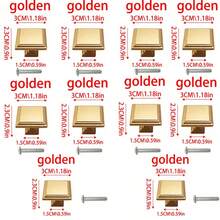 10pcs Simple Drawer Pulls. Suitable For Cabinets, Dressers, Shoe Racks, Wardrobes, Children's Rooms. High-Grade Zinc Alloy Material, Surface Mounted Single Hole Handles, Screws Included. - Multicolor - View 21