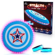 USA Toyz Stealth Flying Disc Azul/Rojo - como en la foto - Ver 7