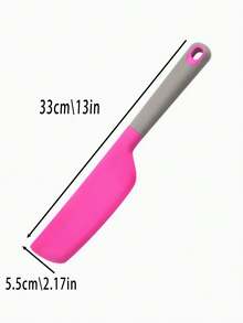 1 chiếc thìa vét bánh silicon cỡ lớn, dụng cụ nhà bếp mềm chống dính, thích hợp cho nấu ăn, nướng bánh, trộn và vét, thìa vét mứt silicon, thìa vét kem bánh cỡ lớn, dụng cụ làm bánh nhà bếp. - Nhiều màu - Xem 12