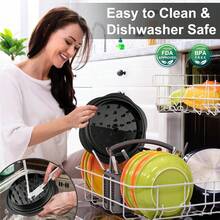 手动鸡肉/牛肉撕碎器，可重复使用肉类撕碎机，创意鸡肉/牛肉撕碎器，厨房工具，圣诞礼物，户外厨房用品 - 彩色 - 查看 2