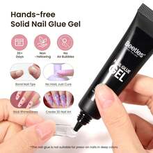 Beetles Gel Nail Kit Short Almond Gift Spree Easy DIY Extension Set Gift For Women - Coffin Medium 576pcs(Etch-x Nail Kit) - View 4