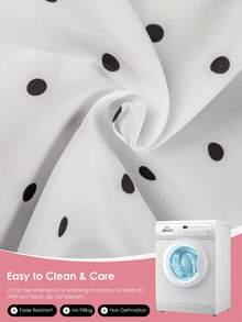 Vỏ gối trang trí in họa tiết chấm bi xinh xắn, chất liệu polyester mềm mại, thoáng khí, chống nhăn, không kèm ruột gối, kích thước T, F, Q, K, phù hợp cho gia đình và ký túc xá, đạt chứng nhận Oeko-Tex. - Nhiều màu - Xem 6