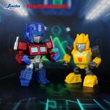 Simba Jada Toys 变形金刚官方授权擎天柱、威震天、擎天圣、大黄蜂 2.5 英寸合金模型展示收藏品 - 彩色 - 查看 4