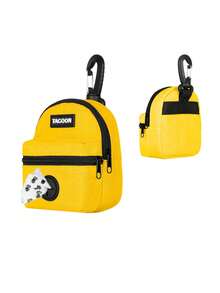 Multi-Color Dog Treat Bag Set, Dog Poop Bag Dispenser, Suitable For Leash, Pet Snack Container With Inner Bag, Fit For Small Dogs, Great For Training And Walking, Hands-Free Dog Waste Bag Dispenser, Dog Travel Accessories - Multicolor - View 7