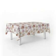 Kiva Waterproof And Stain-Resistant Oilcloth Tablecloth - Sizes From 100x140 To 300x140 Cm And Round 140 Cm - Oilcloth Tablecloth: Protection And Style For Your Table - Available In 13 Designs - 選項 4 - 查看 1