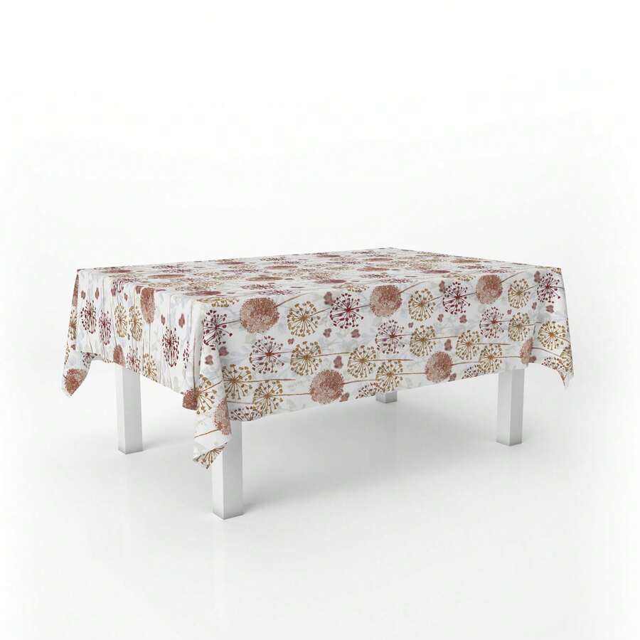 Kiva Waterproof And Stain-Resistant Oilcloth Tablecloth - Sizes From 100x140 To 300x140 Cm And Round 140 Cm - Oilcloth Tablecloth: Protection And Style For Your Table - Available In 13 Designs - 選項 4 - 查看 1