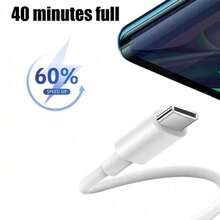 1/3/5 包 USB C 转 USB C 快速充电线，6.6 英尺/200 厘米，用于数据传输和快速充电，兼容 16/16 Pro/16 Pro Max/15/15 Pro/15 Plus/15 Pro Max 系列。 - 彩色 - 查看 7