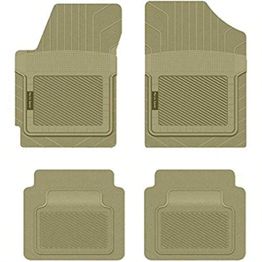 PantsSaver 0711053 Custom Fit Car Mat 4PC - Tan - Beige Bronceado - Ver 1