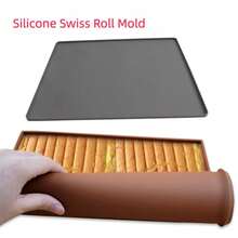 Thảm nướng silicon, khuôn bánh cuộn, thảm làm bánh ngọt, khuôn chống dính, dụng cụ và đồ dùng làm bánh tự chế, thảm nướng tái sử dụng, đồ dùng nhà bếp gia đình. - Nhiều màu - Xem 13