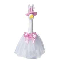 Porch Goose Easter Outfit Irish Day Summer Cute Tulle Skirt And Hat For 23 Inch Lawn Goose Statue Clothes - A - Xem 6