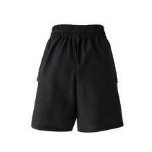 Adidas 女士轻便舒适户外短裤，ESS C 短裤，日常运动休闲短裤 JD1514 - 黑色 - 查看 1