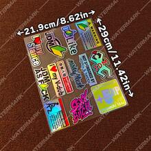 JDM风格涡轮增压摩托车/汽车贴纸,适用于遮盖汽车油箱侧板上的划痕,防水遮阳板摩托车电动自行车装饰贴纸 - A - 查看 11