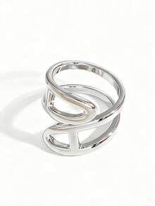 1pc Women's Scarf Clip, Zinc Alloy Multi-Function Scarf Holder - Multicolor - View 12