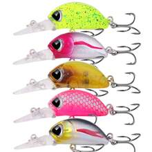 HENGJIA 1pc Floating Minnow Fishing Lures 5.5cm 4.2g Long Tongue Jerkbait Bass Pike Carkbait Wobblers Artificial Hard Bait - Multicolor - View 11