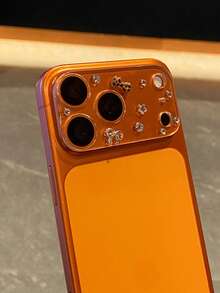 Cute Leopard Bow Crystal Camera Protective Film Suitable For IPhone 17 Pro Max 17 Pro, Fashionable Transparent Tempered Glass Protective Case Accessory - Leopard Print Bow - View 6