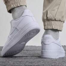 Giày trượt ván Nike AIR FORCE 1 '07 Classic, Unisex - trắng - Xem 5