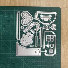 Heart-Shaped Gingerbread Metal Cutting Mold, Suitable For Card Making, Paper Art Relief Mold Set, Photo Frame, Scrapbooking And Template Set - Silver - View 6