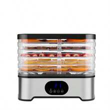 OBOVAY 5-Layer Electric Food Dehydrator With Digital Timer And Temperature Control, Suitable For Making Healthy Snacks, Fruits, Vegetables, Meats, Herbs And Pet Treats - Multicolor - View 5