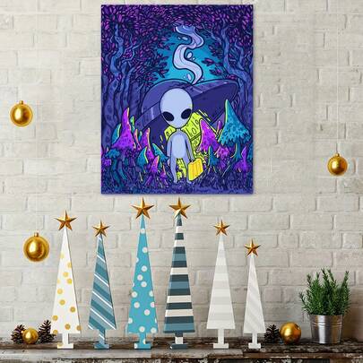 Bộ tranh vẽ kỹ thuật số DIY dành cho người lớn (1 bộ), tranh sơn dầu, tranh acrylic, bộ dụng cụ vẽ tranh thư giãn, tranh treo tường nhiều màu sắc cho phòng ngủ bé gái.