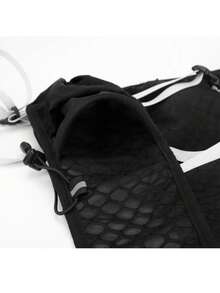 跑步背心跑步背包轻便功能性水袋包 5L，女士跑步背心，骆驼牌男士水袋背包，轻量 150 克，适合越野跑、徒步、马拉松 - 黑色 - 查看 8