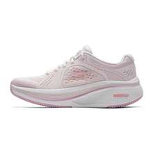 Skechers Giày nữ mùa xuân 2026, kiểu dáng đơn giản, thoải mái, giày thể thao GO RUN ELEVATE 2.0, giày chạy bộ nữ, giày thường ngày 129005-NTPK - tự nhiên/hồng - Xem 1
