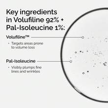 The Ordinar Volufiline 92% + Pal-Isoleucine 1% Plumping Anhydrous Serum, Facial Skincare For Loss Of Volume, 0.5 Fl Oz - 無水豐盈精華液 - 查看 5
