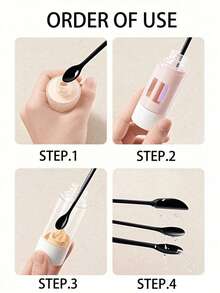 Bộ 3/2/1 thìa silicon - Bao gồm thìa, muỗng, dụng cụ vét kem nền màu tím, dụng cụ vét sữa tắm, dùng để trộn chất lỏng, kem hoặc kem nền hoàn hảo, dụng cụ vét chai trang điểm, bộ dụng cụ vét mini, giúp vét sạch giọt cuối cùng của sản phẩm làm đẹp trong chai, mỹ phẩm, giá rẻ, trang trí phòng, bàn trang điểm, phòng ngủ, phụ kiện trang điểm, giá rẻ, quà Giáng sinh, mỹ phẩm, dụng cụ trang điểm, đồ dùng giá rẻ, quà tặng, quà tặng cho nữ, quà Giáng sinh, đồ dùng miễn phí, du lịch, đồ dùng giá rẻ, đồ dùng cần thiết khi đi du lịch - Nhiều màu - Xem 7