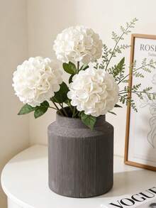 This Vintage-Style Terracotta Vase Is Perfect For Home Decor And Can Be Placed In The Living Room, On A Bookshelf, Or On The Dining Table. - 1PC - View 3