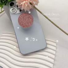 闪亮水钻伸缩手机支架，闪亮水晶拉出式手机支架，防摔可调节手机支架。 - 彩色 - 查看 3