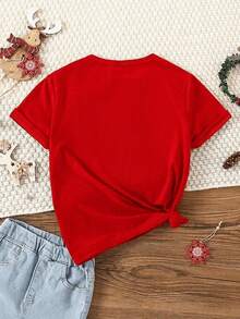 Graffiti Style HOMIES Lettering Symbolizes Friendship Unity And Street Culture Vibes Expressing A Bold Carefree Spirit 220g Plus Size Men's Tshirt - 紅色 - 查看 7