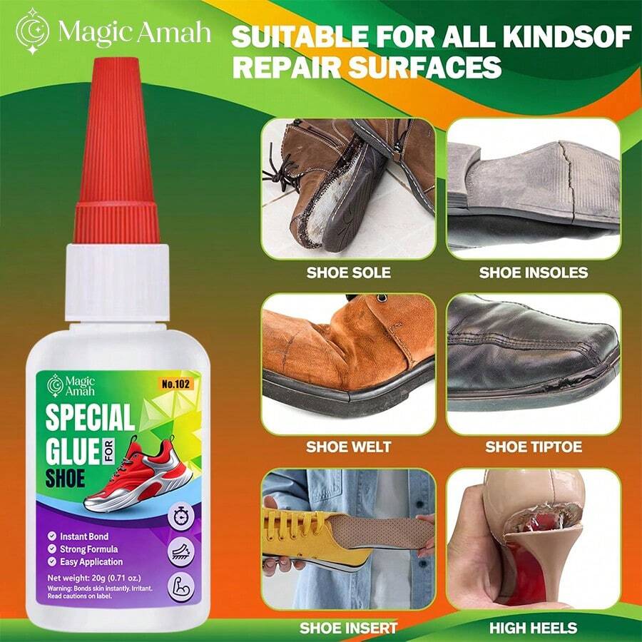 Instant Bond Strong Formula Shoe Repair Special Glue 20g - Shoe Glue - View 1